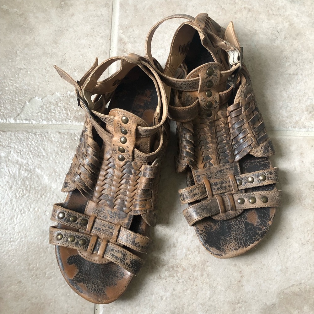 BED STU Anthropologie Gladiator Sandals